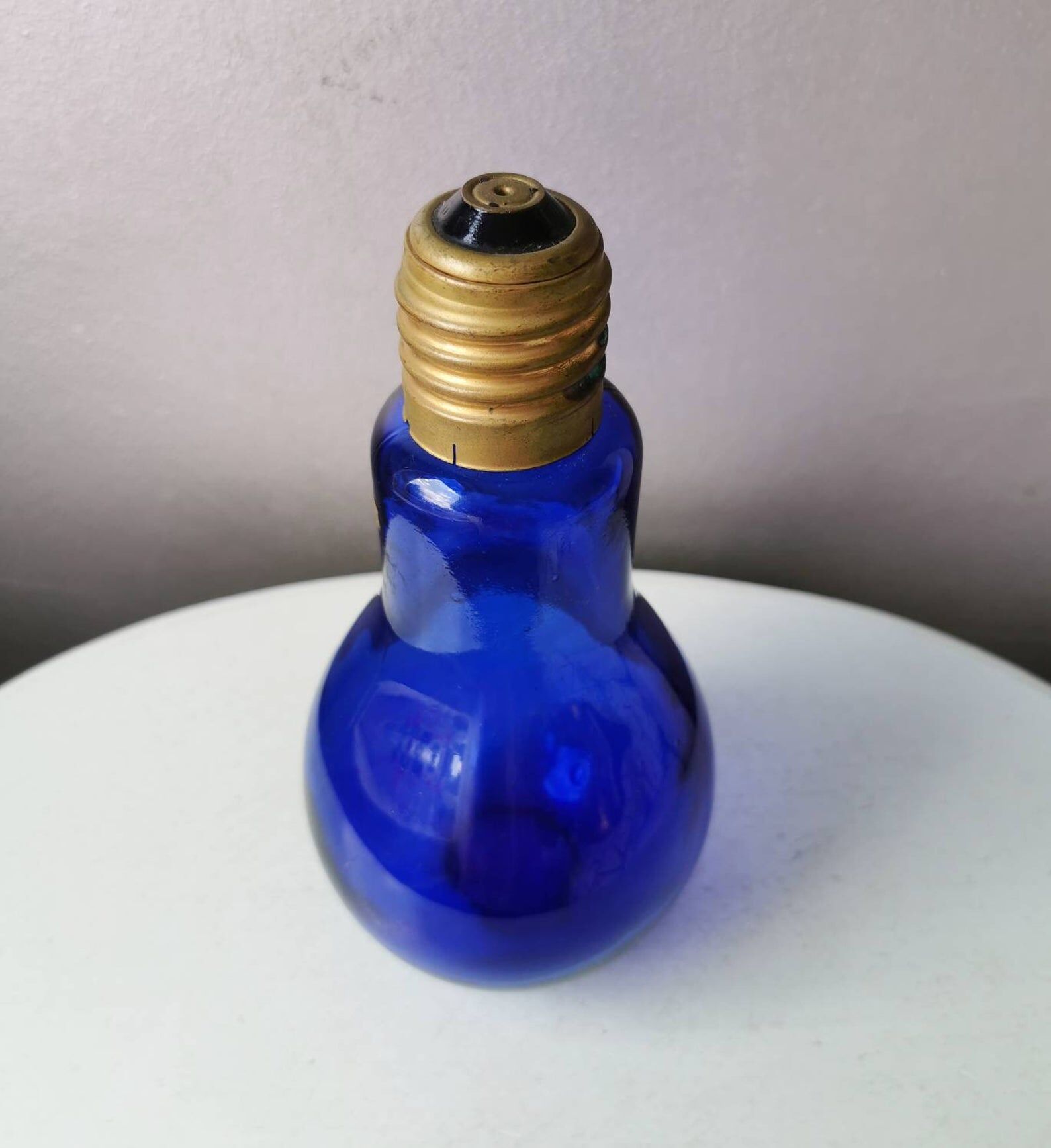 Vintage glass lamp bulb 1970