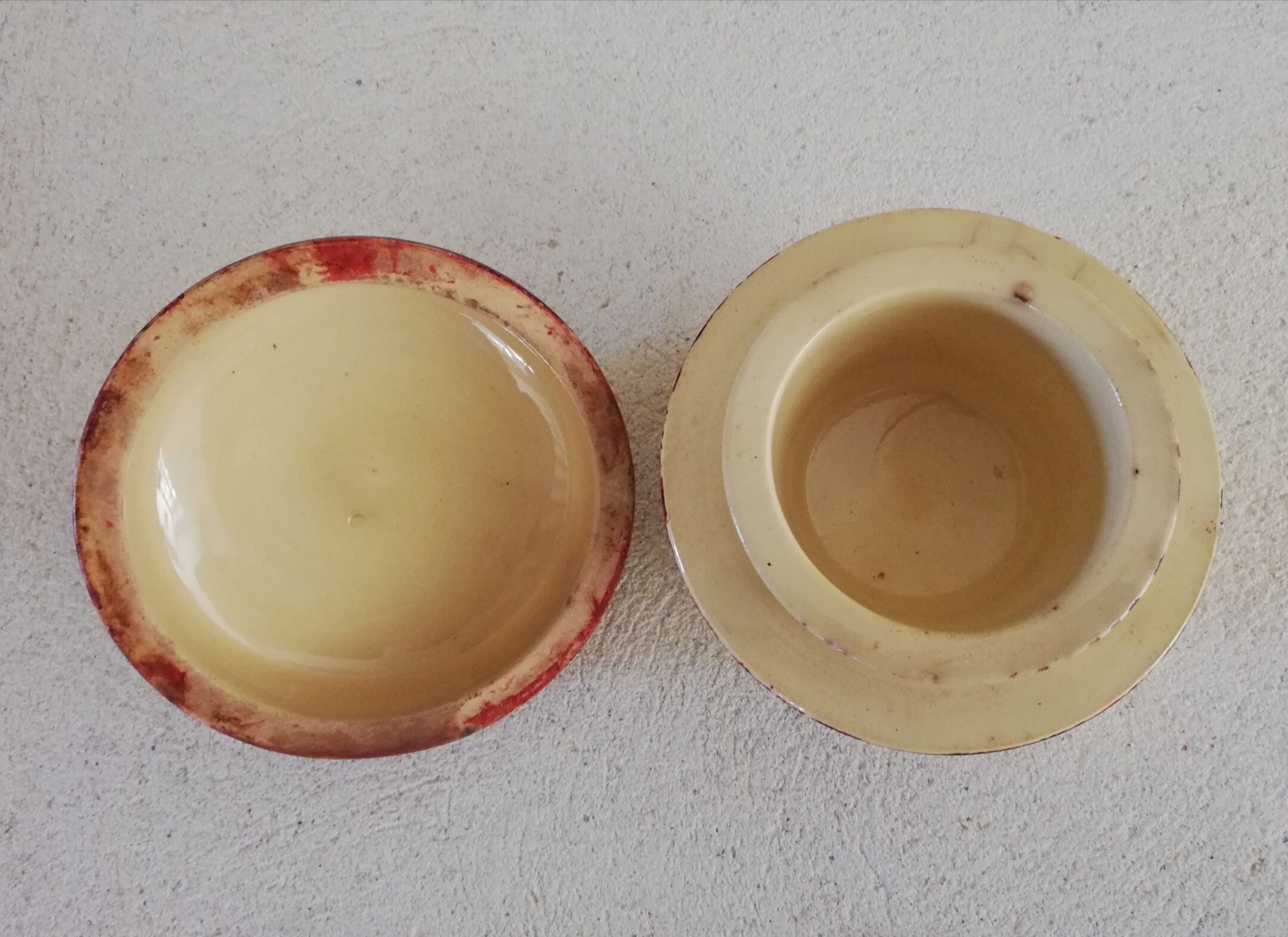 Old foie gras pot
