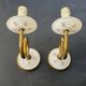 Pair of vintage wall candle holders