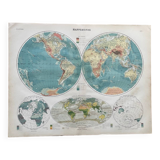 Old world map
