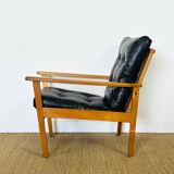 Scandinavian armchair in teak 1960