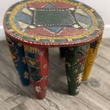 African wooden stool Zindi