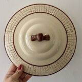 Lot of 4 vintage serving pieces from the Longchamp factory