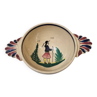 HB Quimper ear bowl, 1930