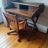 Wooden desk
