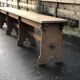 Banc en chêne