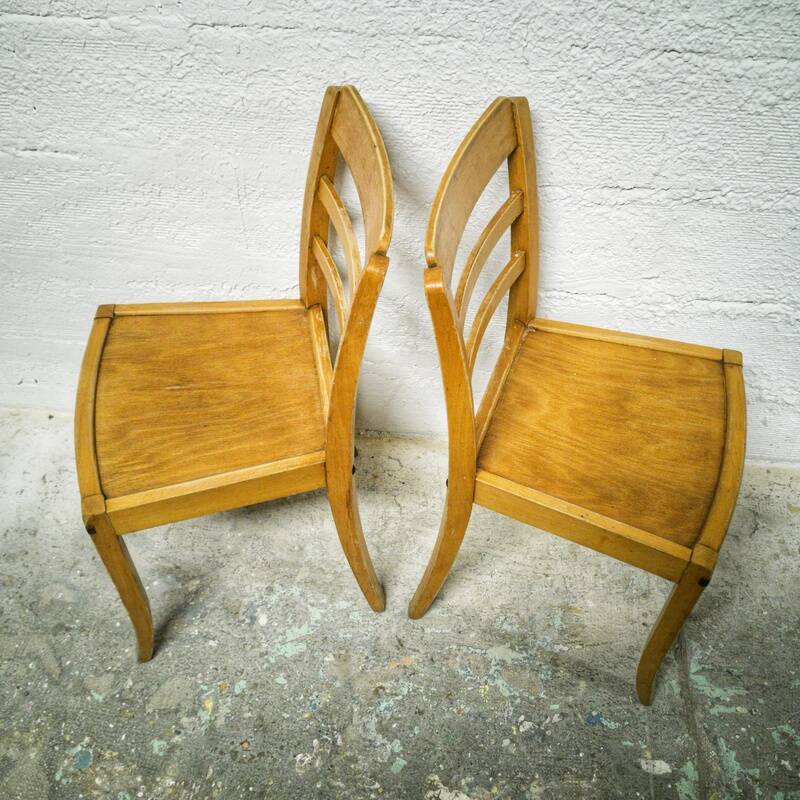Pair of Luterma Monobloc chairs