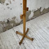 80s pine coat rack