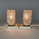 Ensemble de lampes de table ou de chevet vintage, années 1960