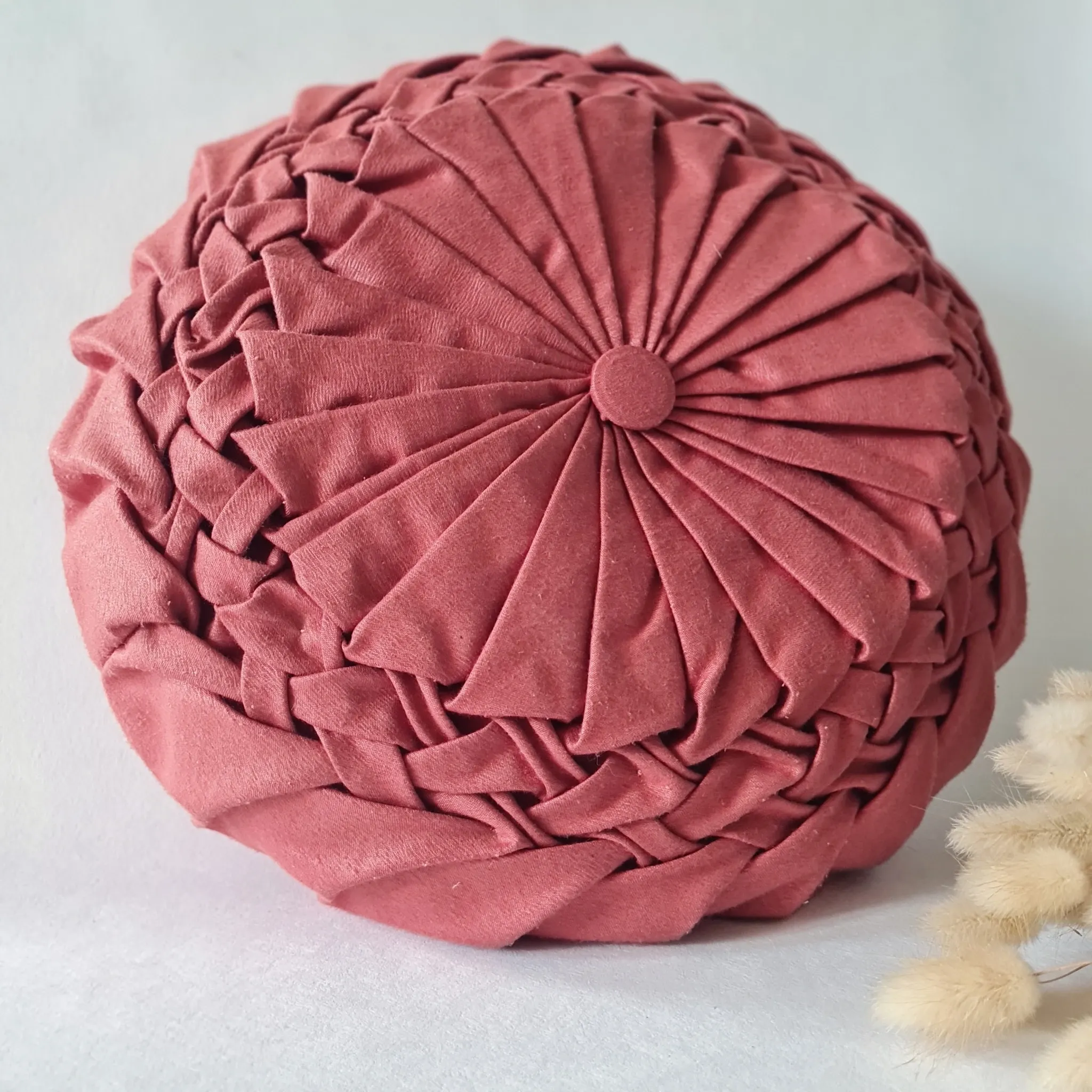 Pleated cushion