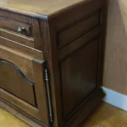 Solid oak furniture for hi-fi system, or other.