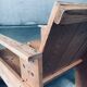 The Stijl Movement Dutch Pine Crate Chair attributed to Gerrit Rietveld, 1960s