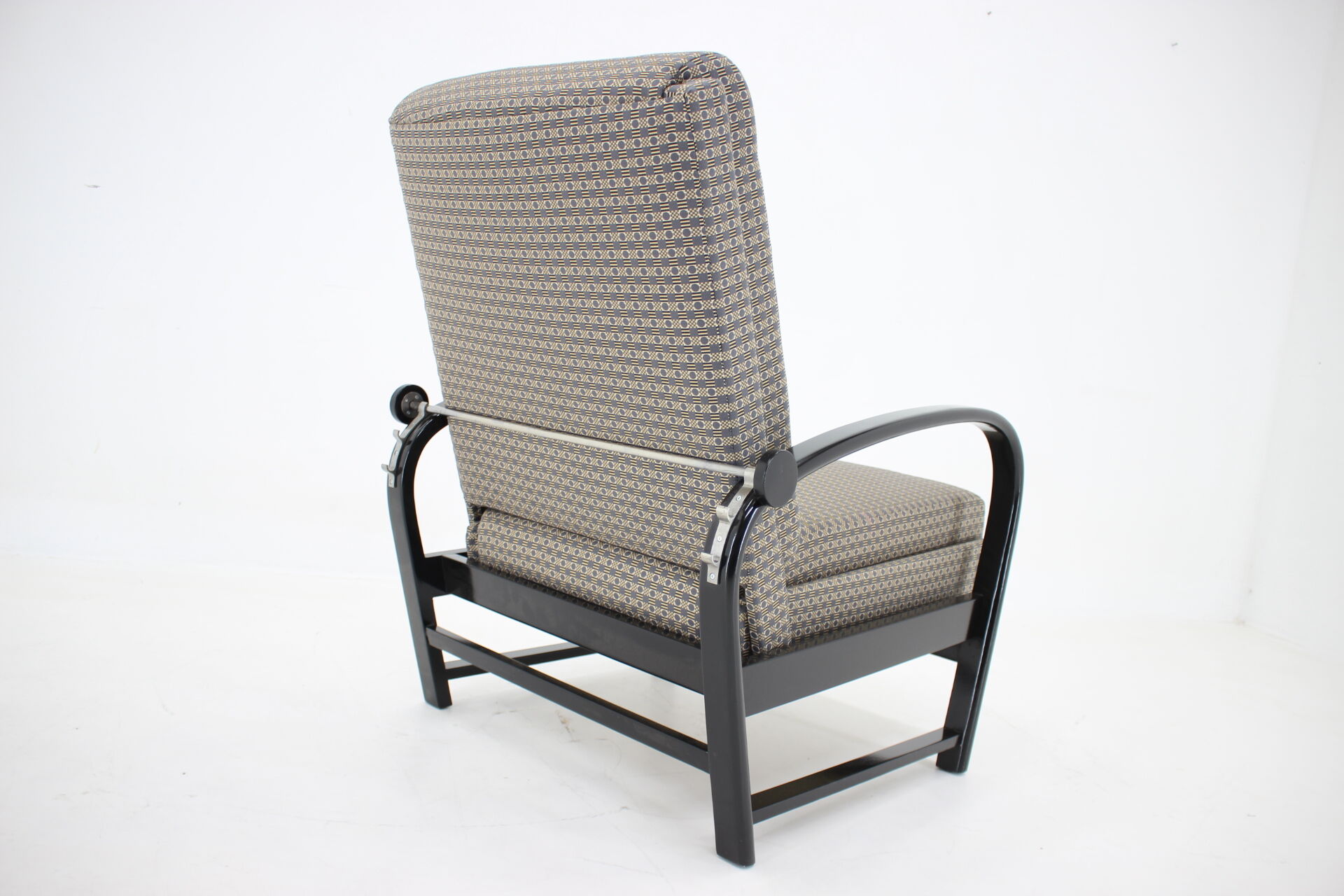 1940s Kropacek Kozelka Adjustable Armchair, Czechoslovakia