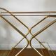 Design service in formica and brass 60s