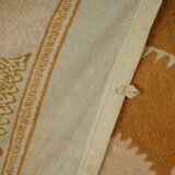 Hand-knotted rug, vintage Turkish rug 131x144 cm