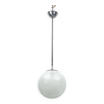 Suspension sphère Venini Reticello  Italie années 1950
