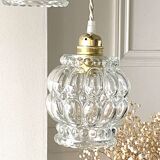 Suspension cascade glass "bubble"