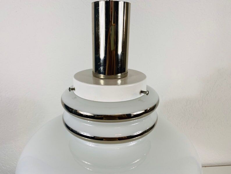 Glass pendant lamp Sölken, Germany, 1970s