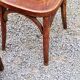 Set of 5 Stella bistro chairs from the 50s