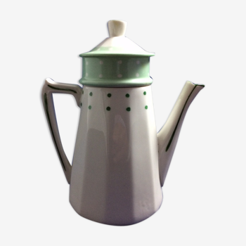 Former porcelain coffee maker with the late Limoges- Chapus