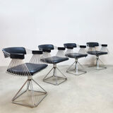 Vintage design Delta dining set table & chairs Rudi Verelst Novalux