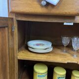 Vintage sideboard with "moustache" base