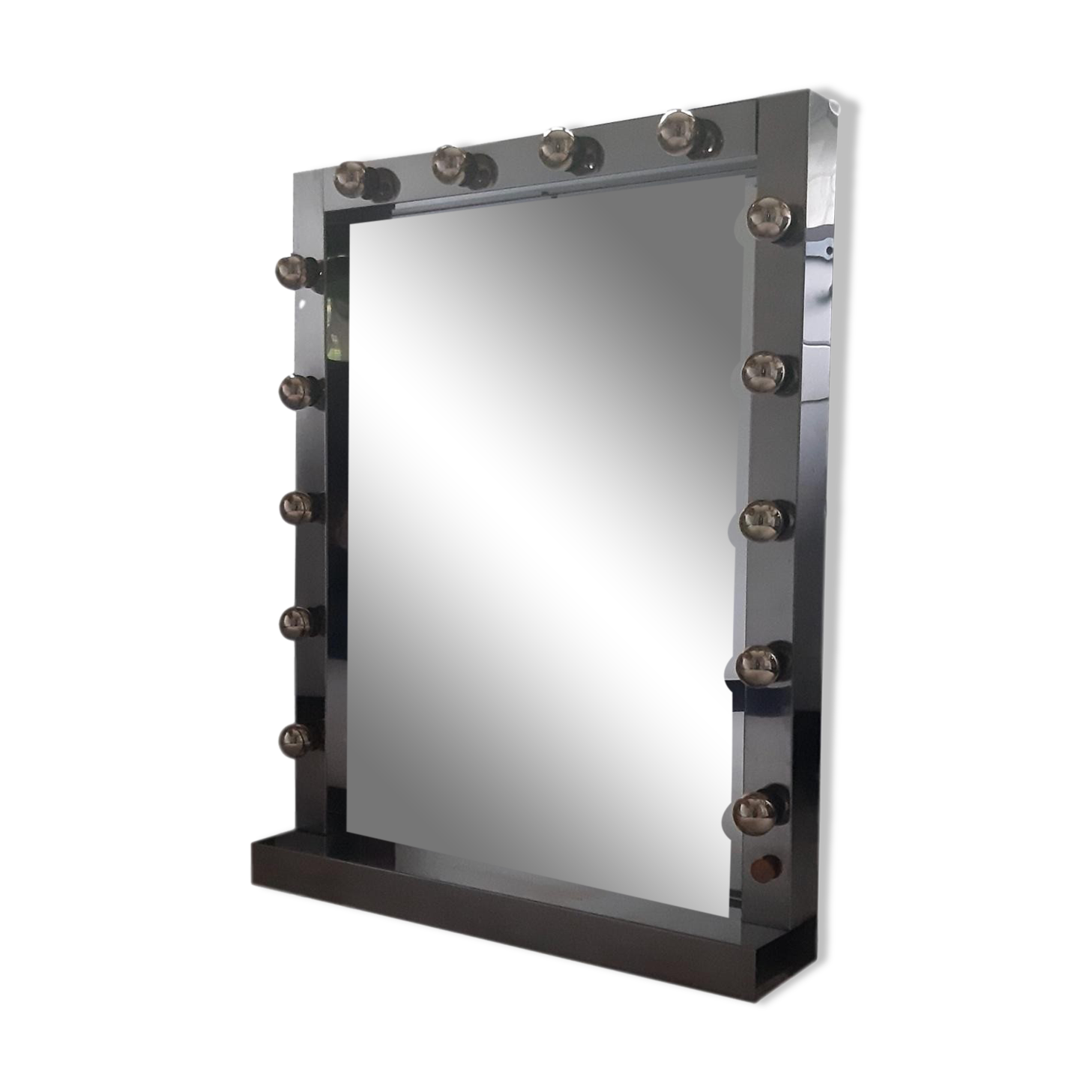 Illuminated theatre mirror, 1970s