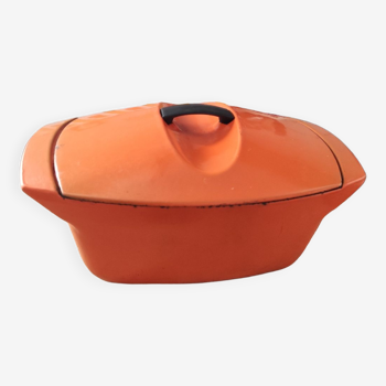 Le Creuset Orange Casserole Raymond Loewy