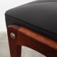 Teak footstool, Danish design, 1970s, production: Denmark