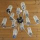 Hanging Lamp Vintage Pendant Light Large Light Fixture Glass Chandelier