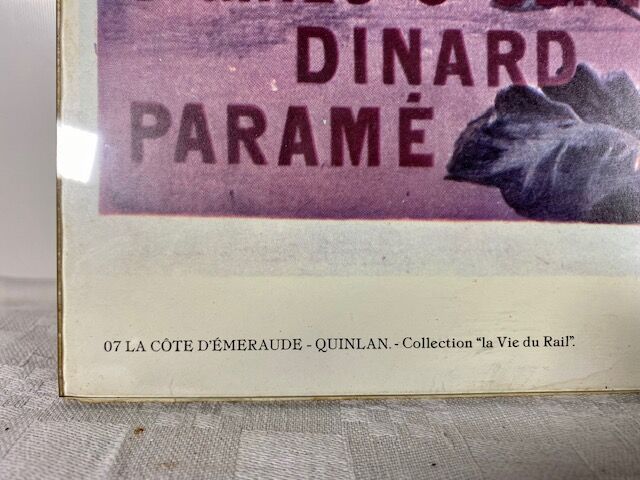 SNCF poster on the Emerald Coast