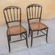 Napoleon III wooden and canning chair, 1920s