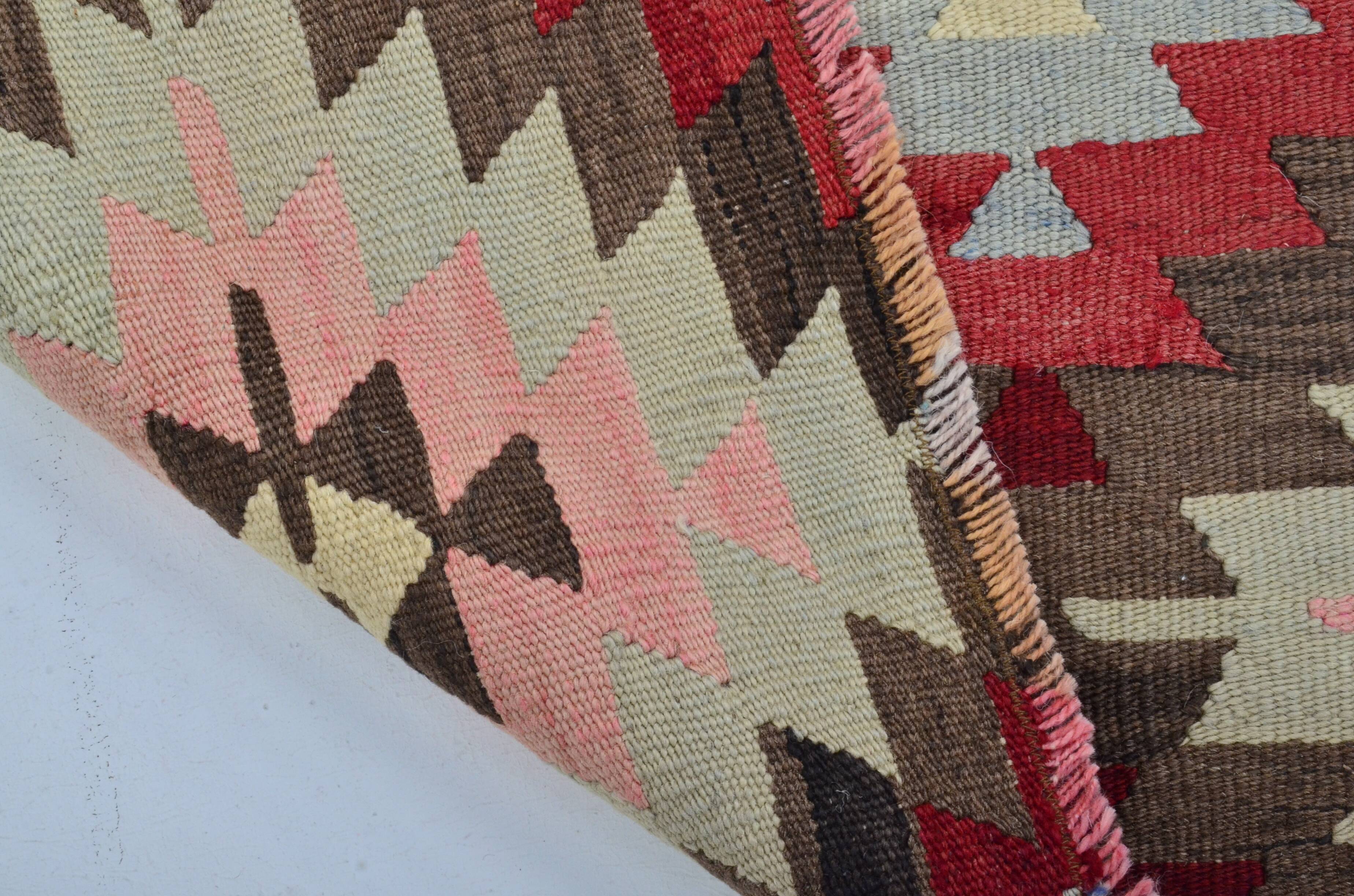 Vintage Turkish Wool Floral Carpet sku 3406
