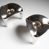 Pair of nagel candlesticks