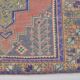 Handknotted Oushak Vintage Runner sku 2552