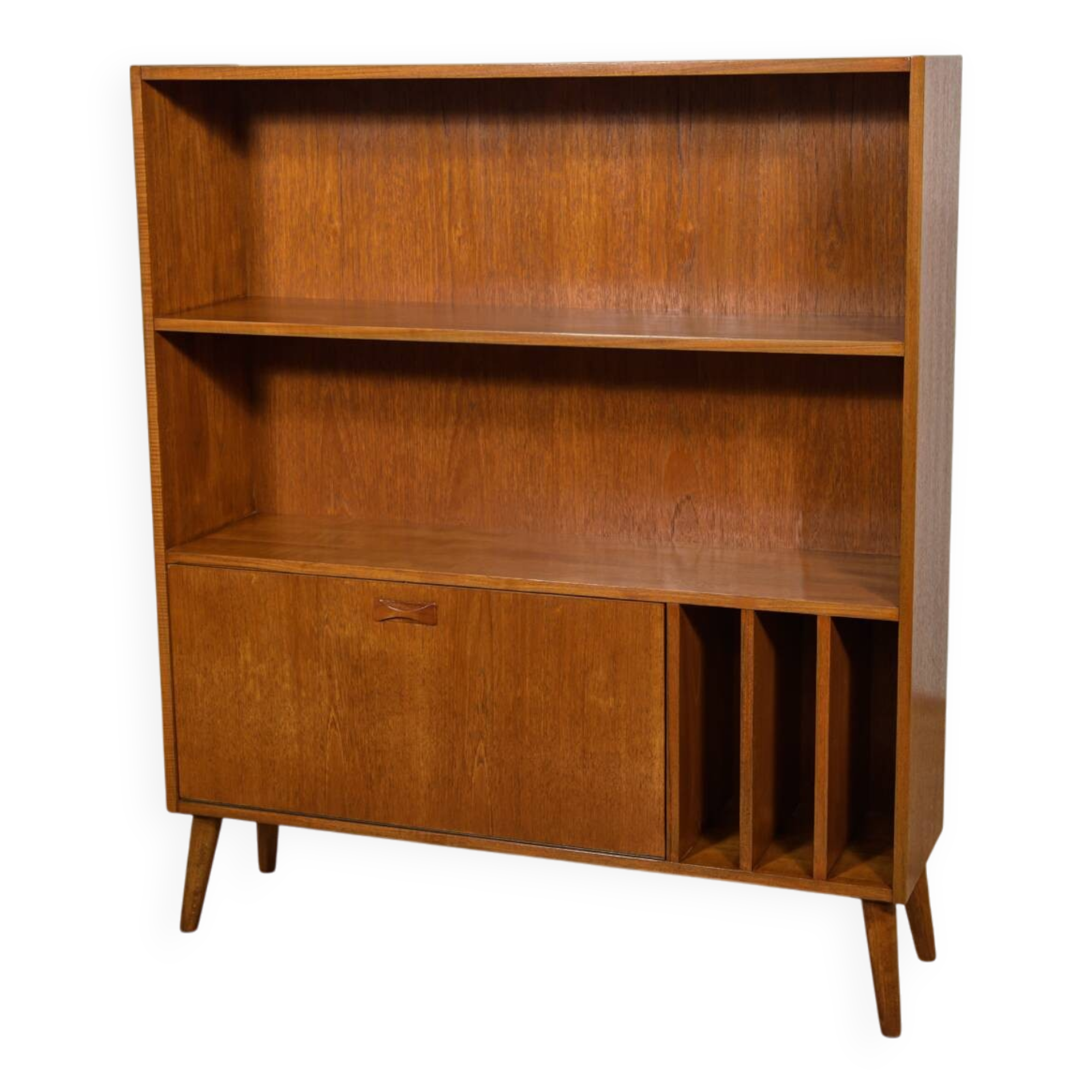 Mid-Century Teak Shelf, Denmark, 1970s