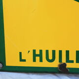 Plaque émaillée Yacco