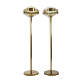 Set of Space Age Floor Lamps Kamenický Šenov, 1970s