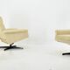 Paire de Fauteuils, Tabouret par Morávek a Munzar, 1968