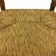 Art Deco chair minimalist oak wicker minimalist design