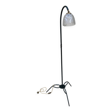Vintage tripod floor lamp