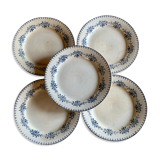 5 plates "Arcachon" Iron Land