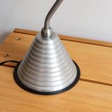 Lampe en aluminium brossé type a9303, ikea, années 80-90