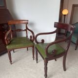 Paire de fauteuils anglais