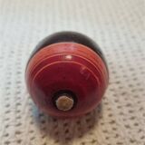 Duo of old spinning tops