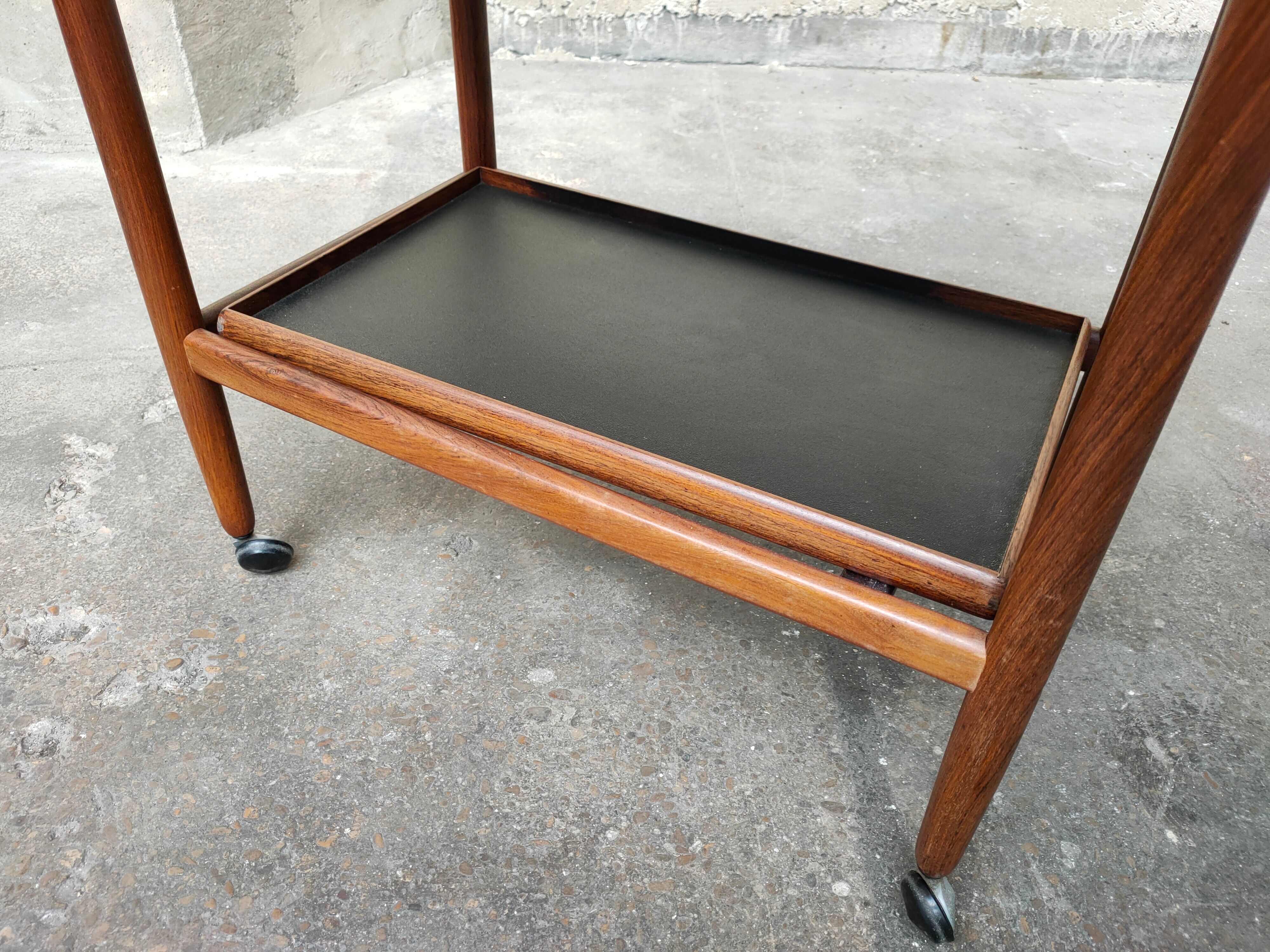 Scandinavian table modular in Rosewood Grete Jalk