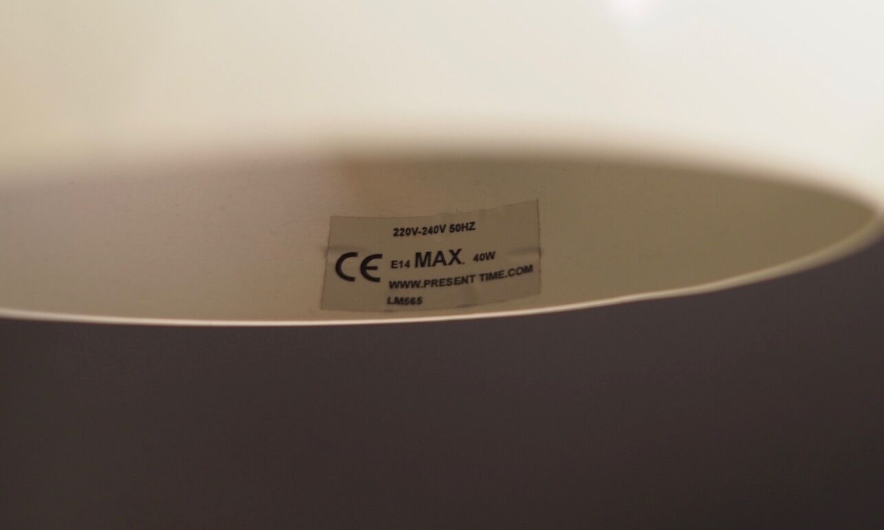 Leitmotiv floor lamp spider 80's vintage