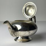 Vintage silver-plated teapot, Italy 1950s