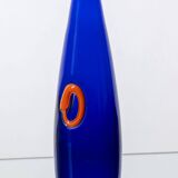 Set of Blue Glass Vases, 1970s