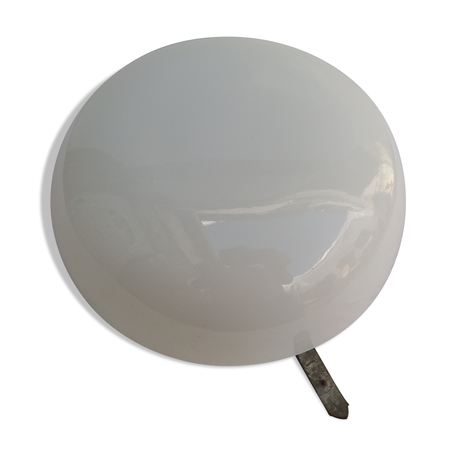 Ceiling glass opaline vintage